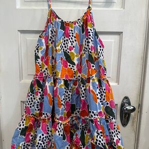 THML Multicolor Spaghetti Strap Dress